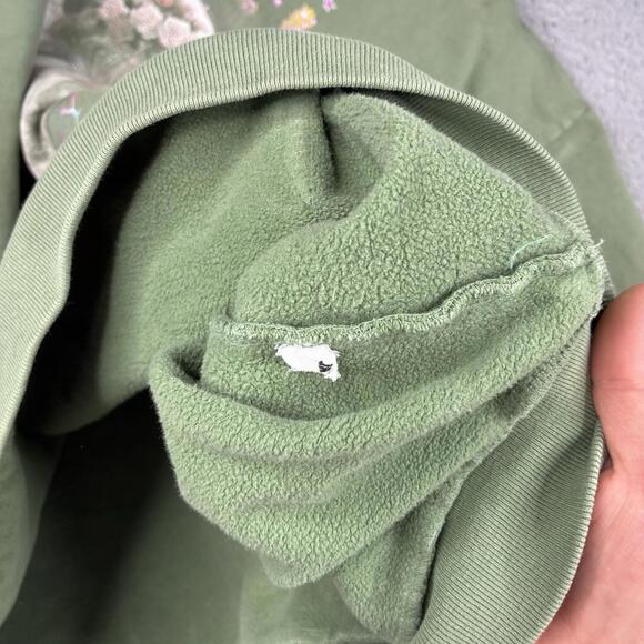 Boys Lie Good Bye Hoodie Men’s XL Green Graphic Angel Streetwear Pull Over - Picture 5 of 7